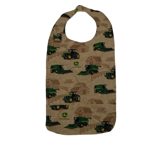 John Deere Men's Rib Eating Bib - Picture 1 of 3